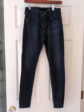 AG Adriano Goldschmied Women's Skinny Jeans - Dark Wash Blue